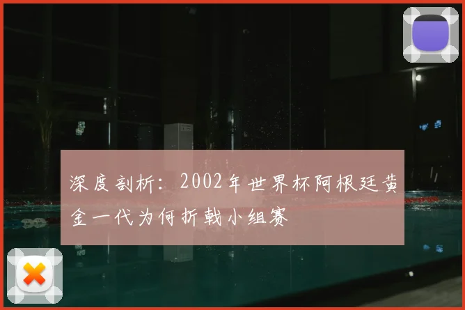 深度剖析：2002年世界杯阿根廷黄金一代为何折戟小组赛