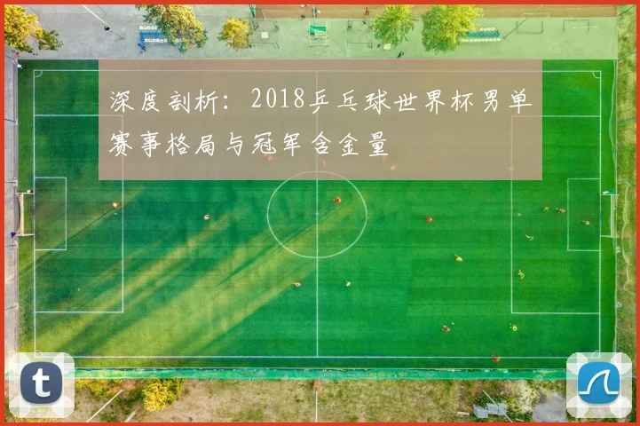 深度剖析：2018乒乓球世界杯男单赛事格局与冠军含金量