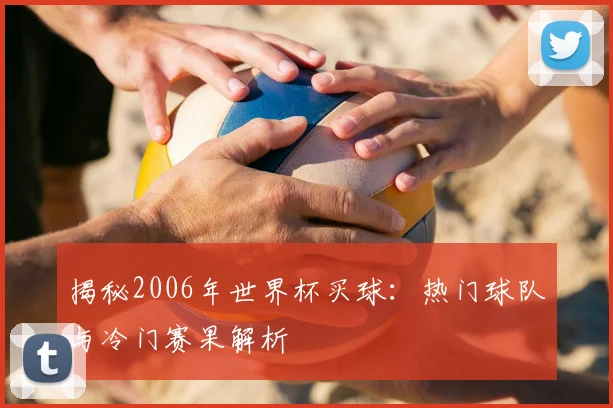 揭秘2006年世界杯买球：热门球队与冷门赛果解析